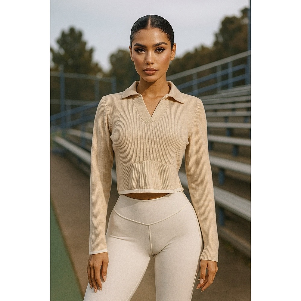 Jacquemus Top‎ Blouse SZ Small Athleisure Luxury Feminine